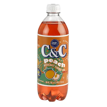 C&C Peach Soda