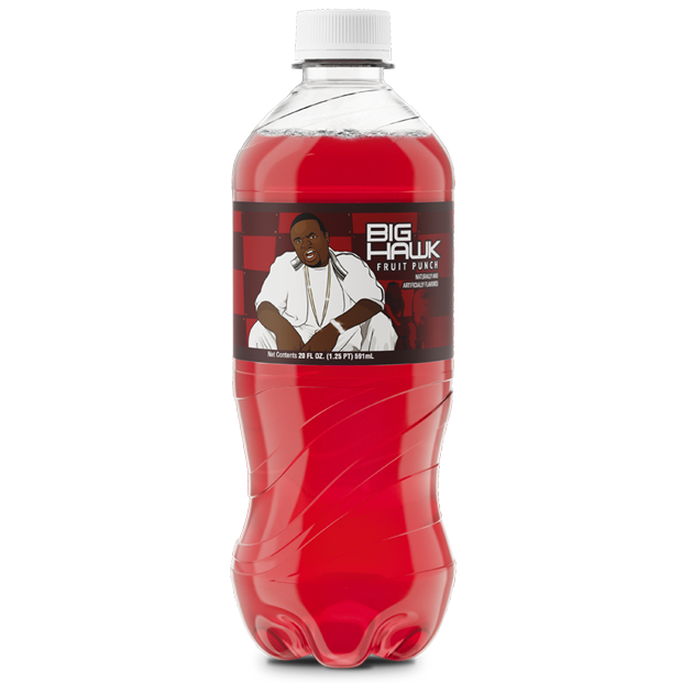 Exotic Pop Big Hawk Fruit Punch Soda