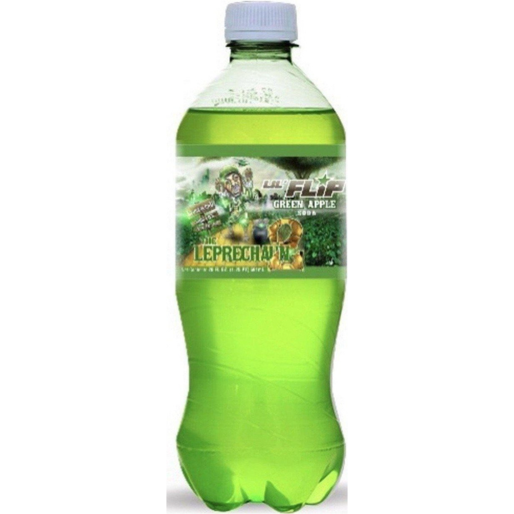 Exotic Pop Lil Flip Clover Green Apple Soda