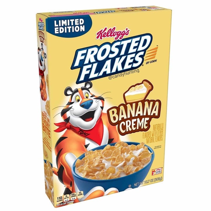 Frosted Flakes Banana Creme