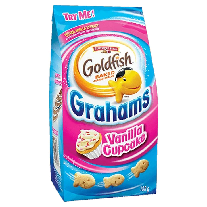 Goldfish Grahams Vanilla Cupcake