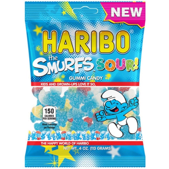 Haribo “The Smurfs” (Sour)