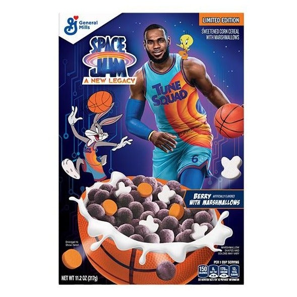 Space Jam Cereal, Berry with Marshmallows