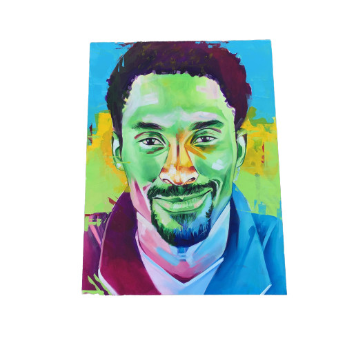 Kobe Bryant Canvas Painting by: Color Splvsh