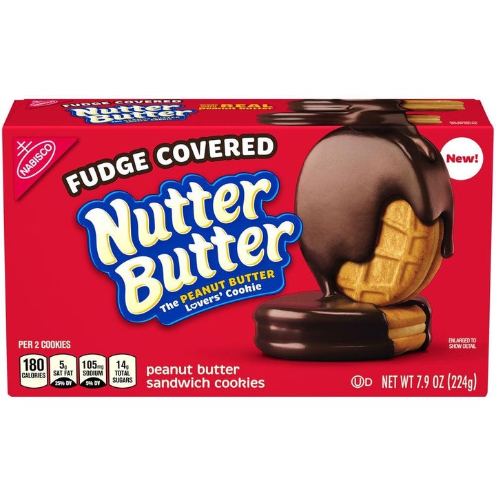 Nutter Butter Fudge Covered