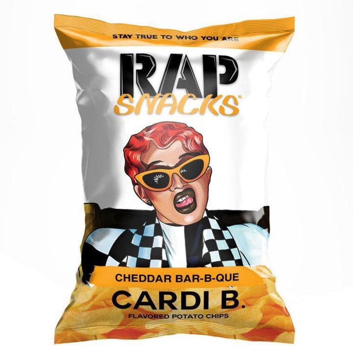 Rap Snacks Cardi B Cheddar Bar-b-que