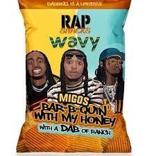 Rap Snacks Migos Bar-b-Quin with my Honey and a Dab of Ranch