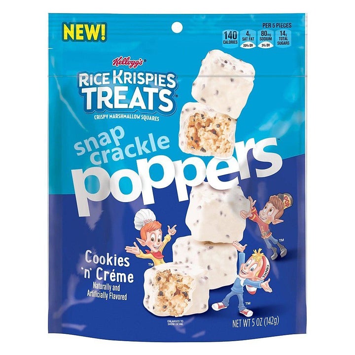 Rice Krispies Treats Cookies n’ Creme Poppers