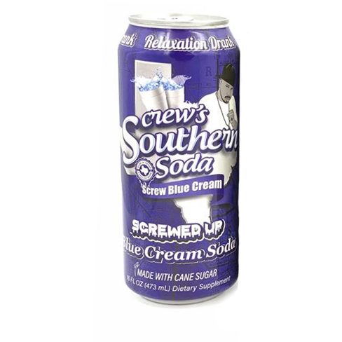 Screw's Blue Cream Soda