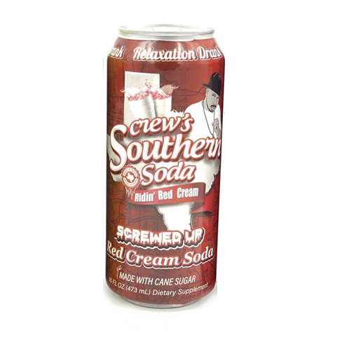 Screw's Red Cream Soda